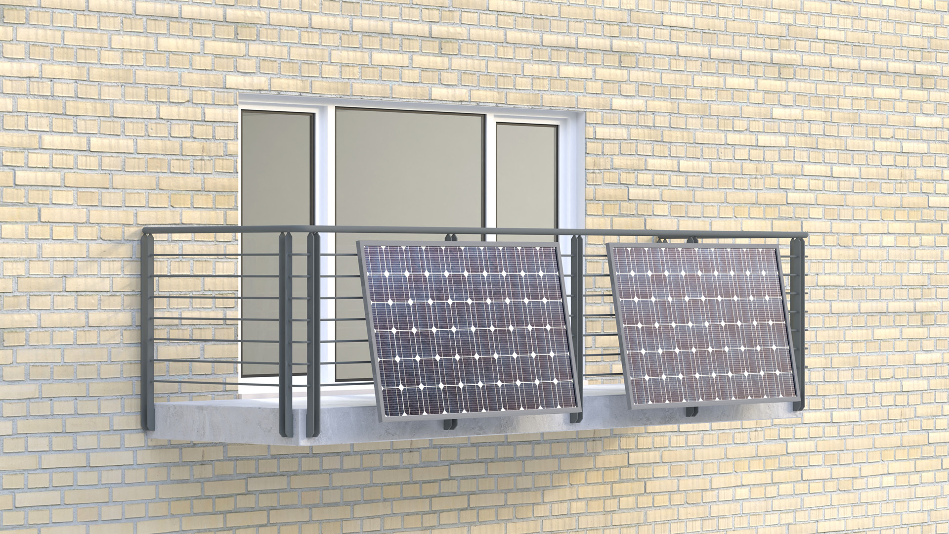 Solarstrom vom Balkon 
