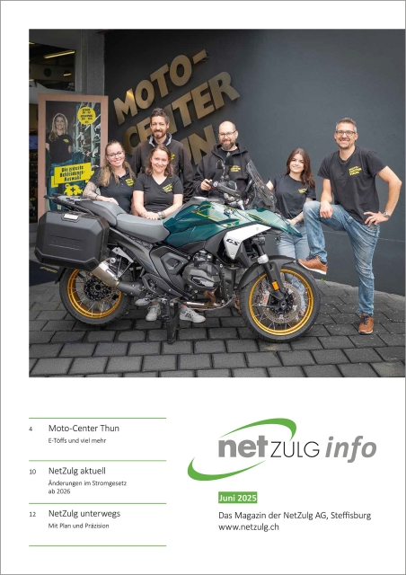 Kundenmagazin NetZulg Info 2025-2 Titel