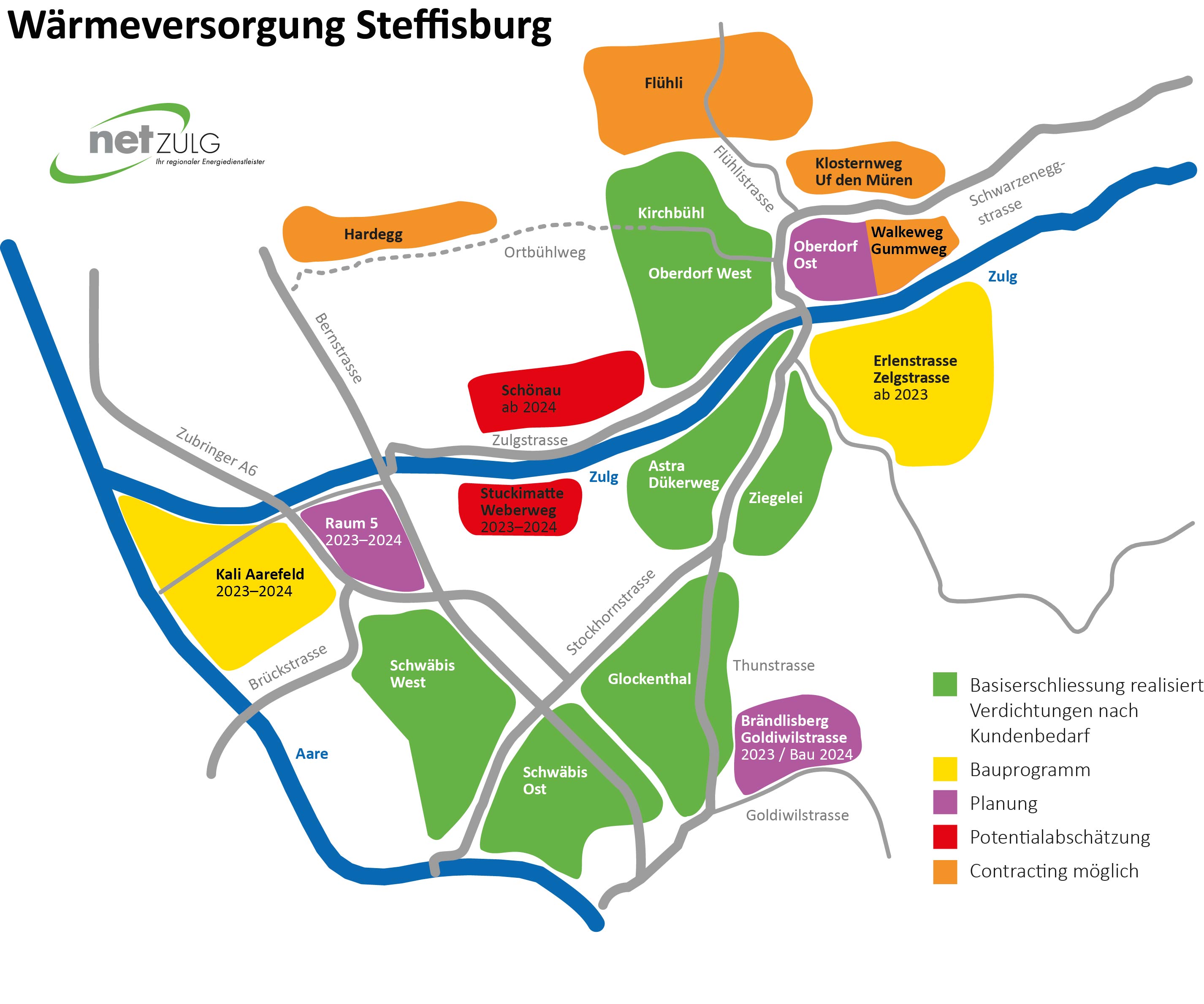Vesorgungsgebiete Steffisburg